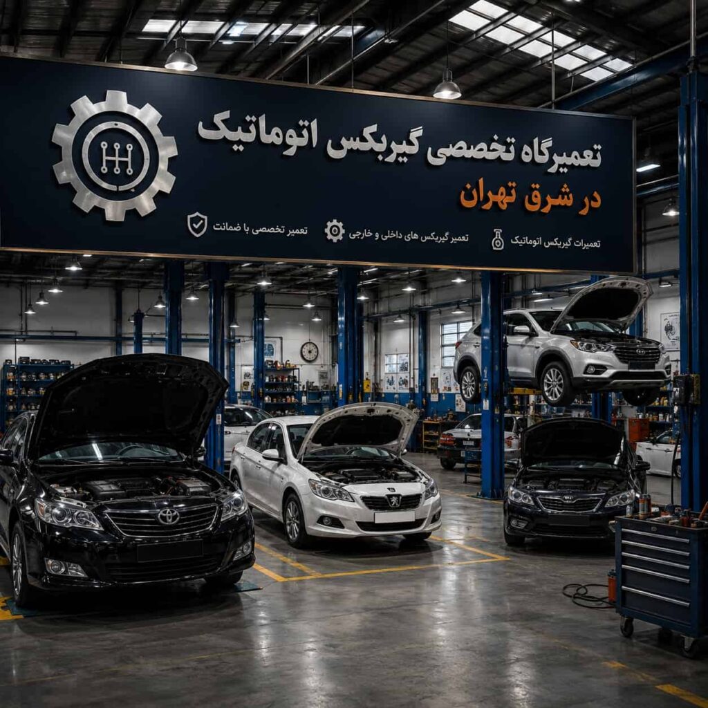 تعمیرگاه گیربکس اتوماتیک شرق تهران